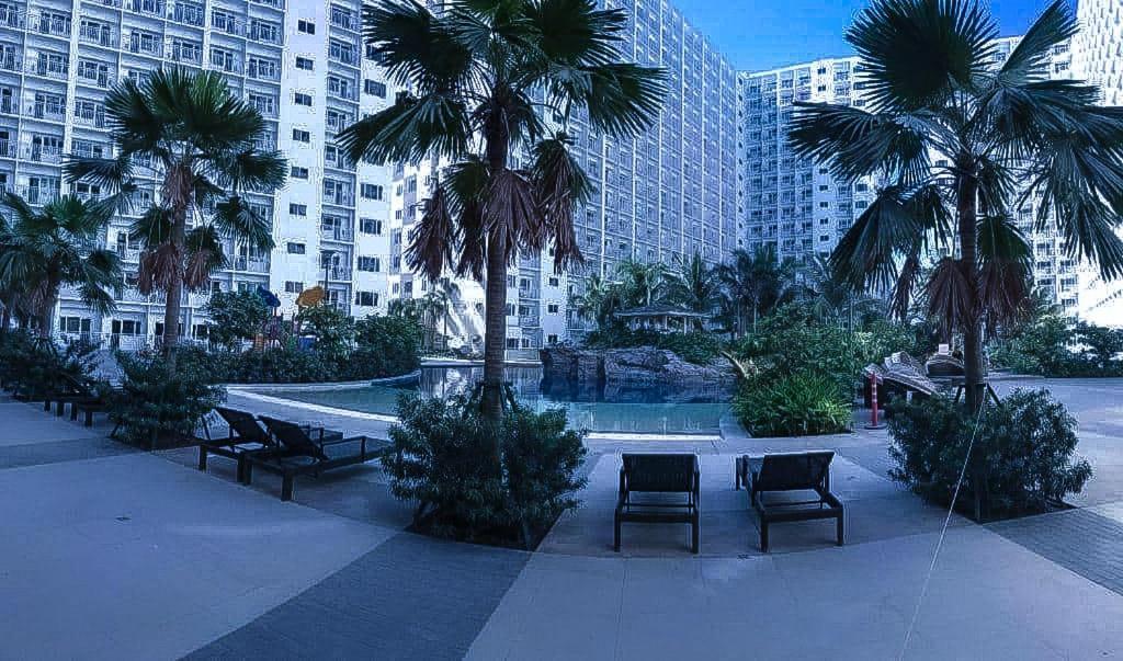 Sabina'S One Bedroom Condo At Shore Tower C Manila Bagian luar foto